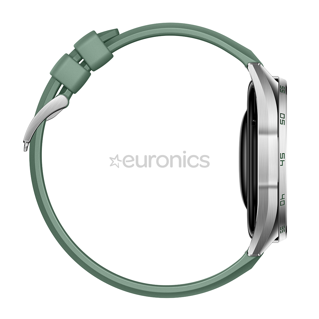 Huawei Watch GT6, 46 mm, punutud rihm, roostevaba / roheline - Nutikell