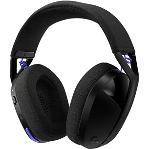 Logitech G321 LIGHTSPEED Wireless Gaming Headset, must - Juhtmevaba peakomplekt