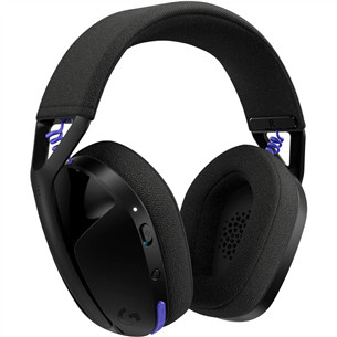 Logitech G321 LIGHTSPEED Wireless Gaming Headset, must - Juhtmevaba peakomplekt
