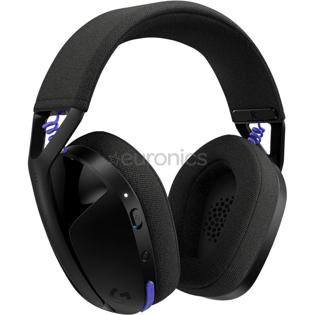Logitech G321 LIGHTSPEED Wireless Gaming Headset, must - Juhtmevaba peakomplekt