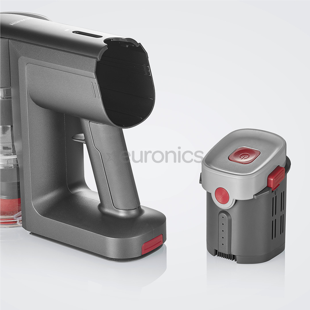 Severin, 2 в 1, серый/красный - Беспроводной пылесос