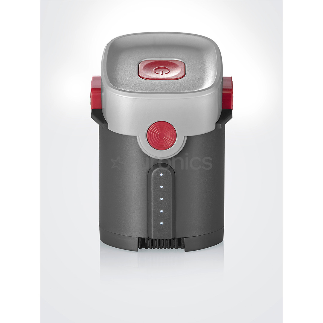 Severin, 2 в 1, серый/красный - Беспроводной пылесос