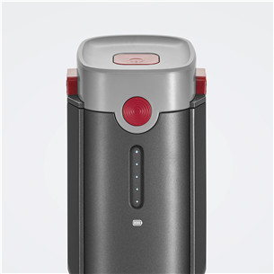 Severin, 2 в 1, серый/красный - Беспроводной пылесос