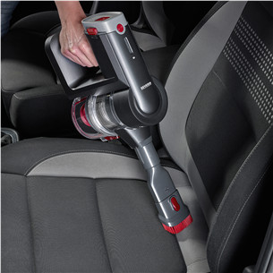 Severin, 2 в 1, серый/красный - Беспроводной пылесос