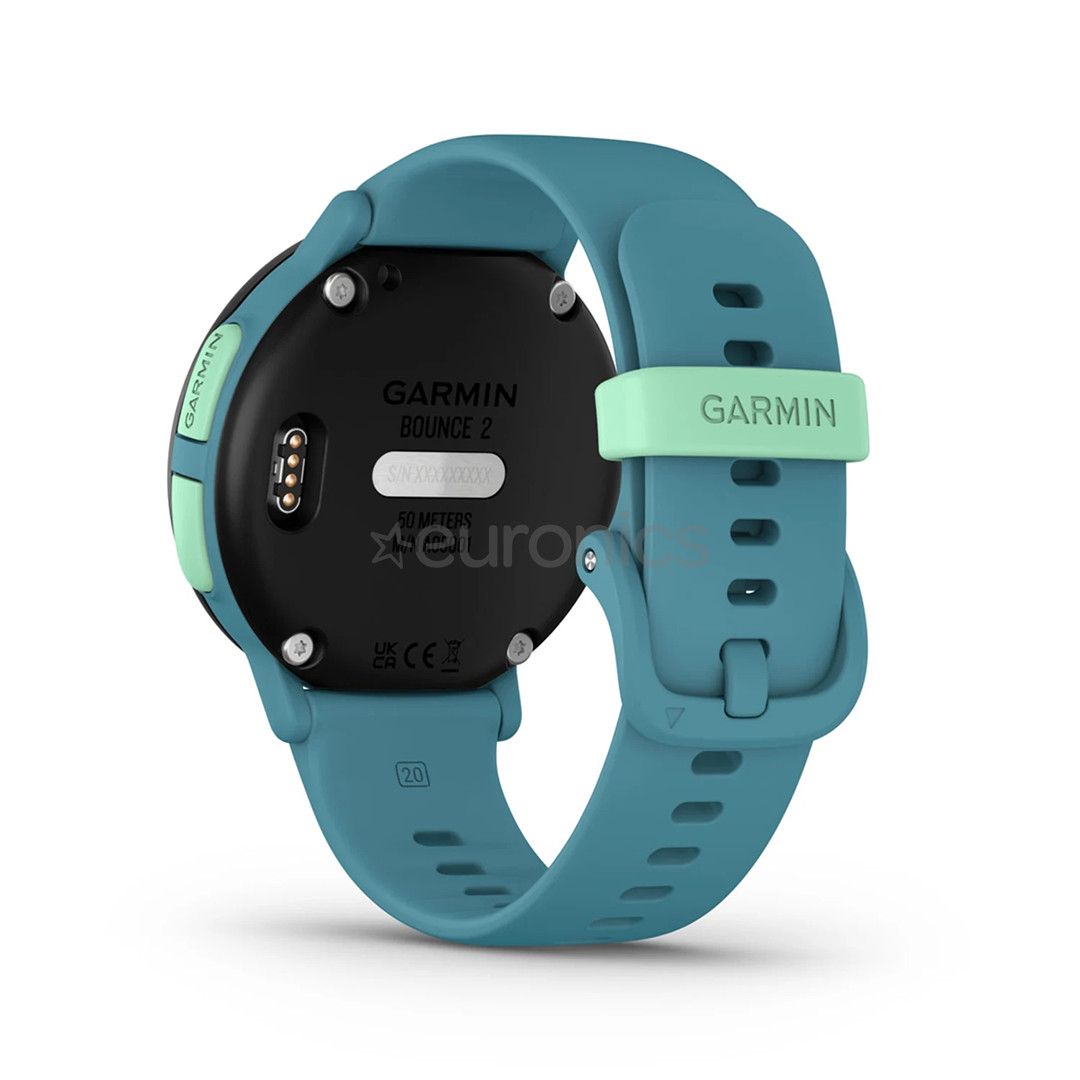 Garmin Bounce 2, turquoise - Kids' smart watch