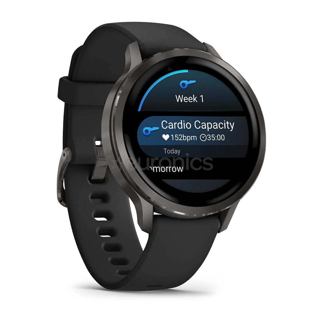Garmin Venu 4, 41 mm, slate / black - Sports watch