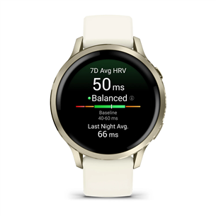 Garmin Venu 4, 41 mm, lunar gold / bone - Sports watch