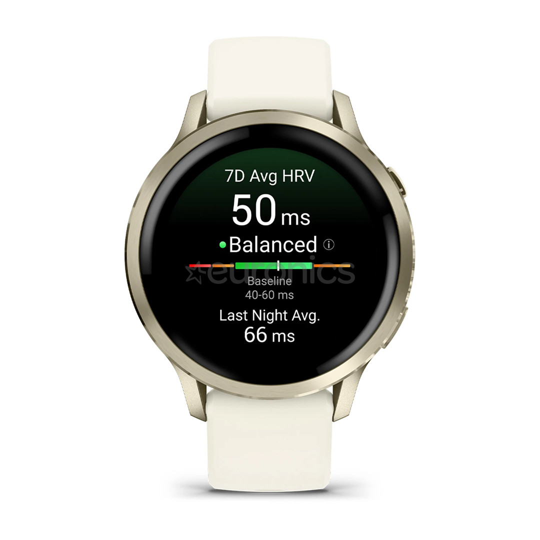 Garmin Venu 4, 41 mm, kuldne / valge - Spordikell