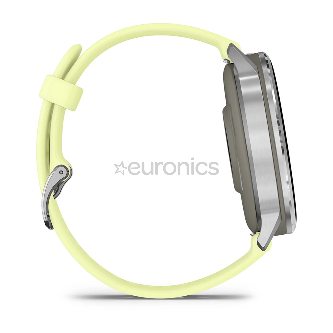 Garmin Venu 4, 45 mm, silver / citron - Sports watch
