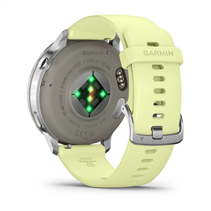 Garmin Venu 4, 45 mm, silver / citron - Sports watch