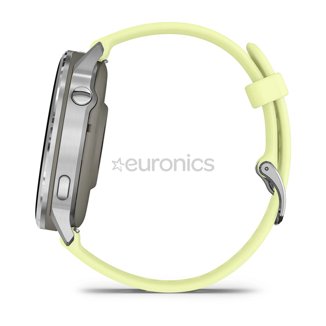 Garmin Venu 4, 45 mm, silver / citron - Sports watch