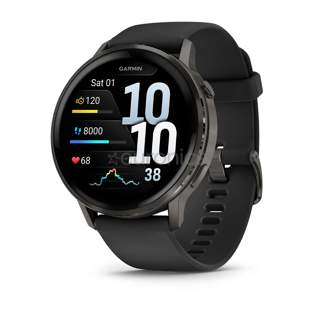 Garmin Venu 4, 45 mm, slate / black - Sports watch