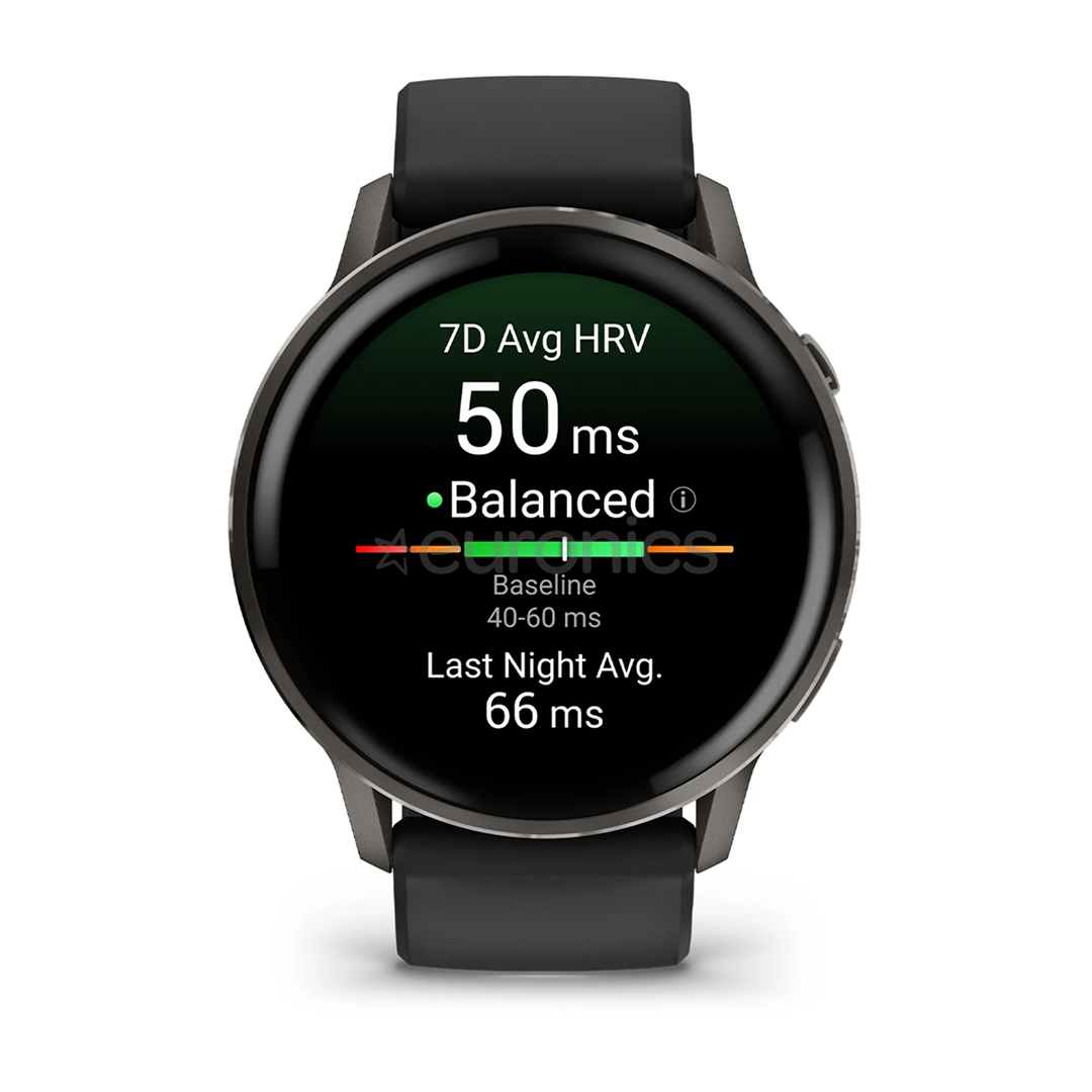 Garmin Venu 4, 45 mm, slate / black - Sports watch