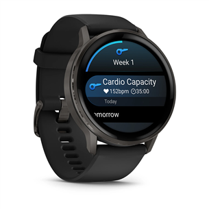 Garmin Venu 4, 45 mm, slate / black - Sports watch