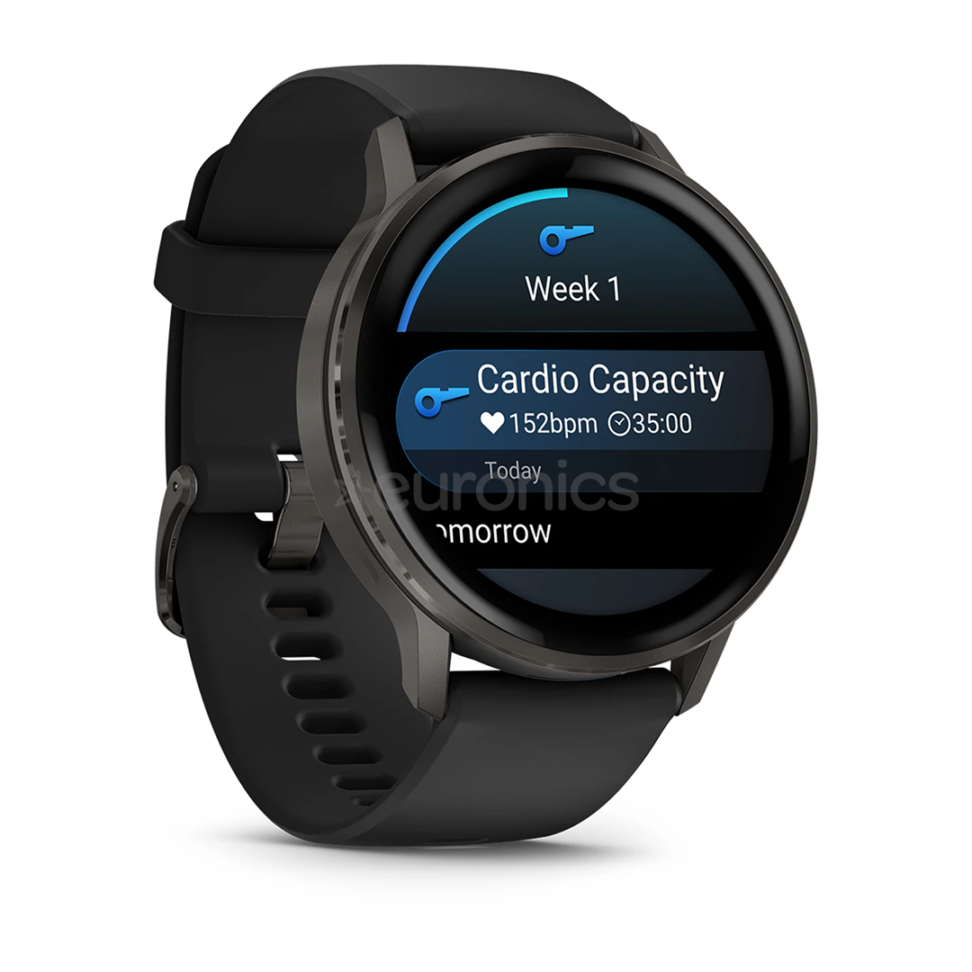 Garmin Venu 4, 45 mm, slate / black - Sports watch