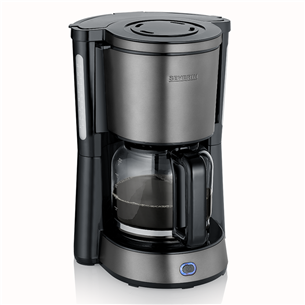 Severin, 1000 W, 1,25 L, tumehall - Filterkohvimasin