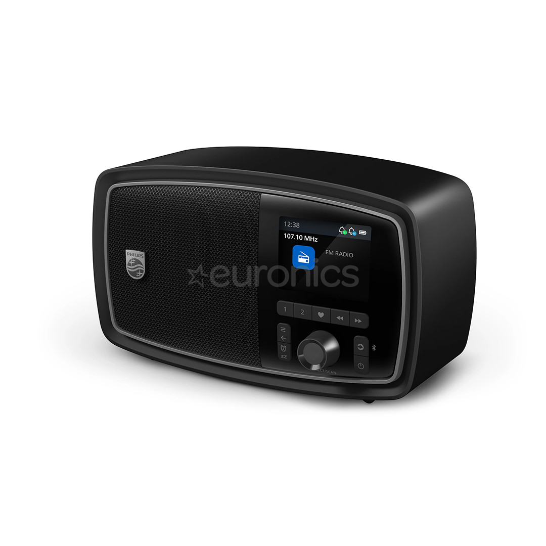 Philips Century, black - Portable radio