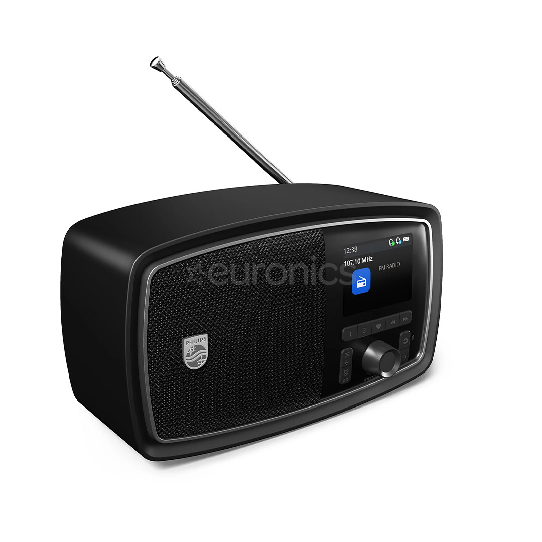 Philips Century, black - Portable radio