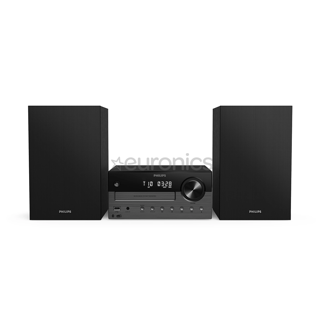 Philips TAM4505M2 Micro Music System, 2.0, must - Muusikakeskus