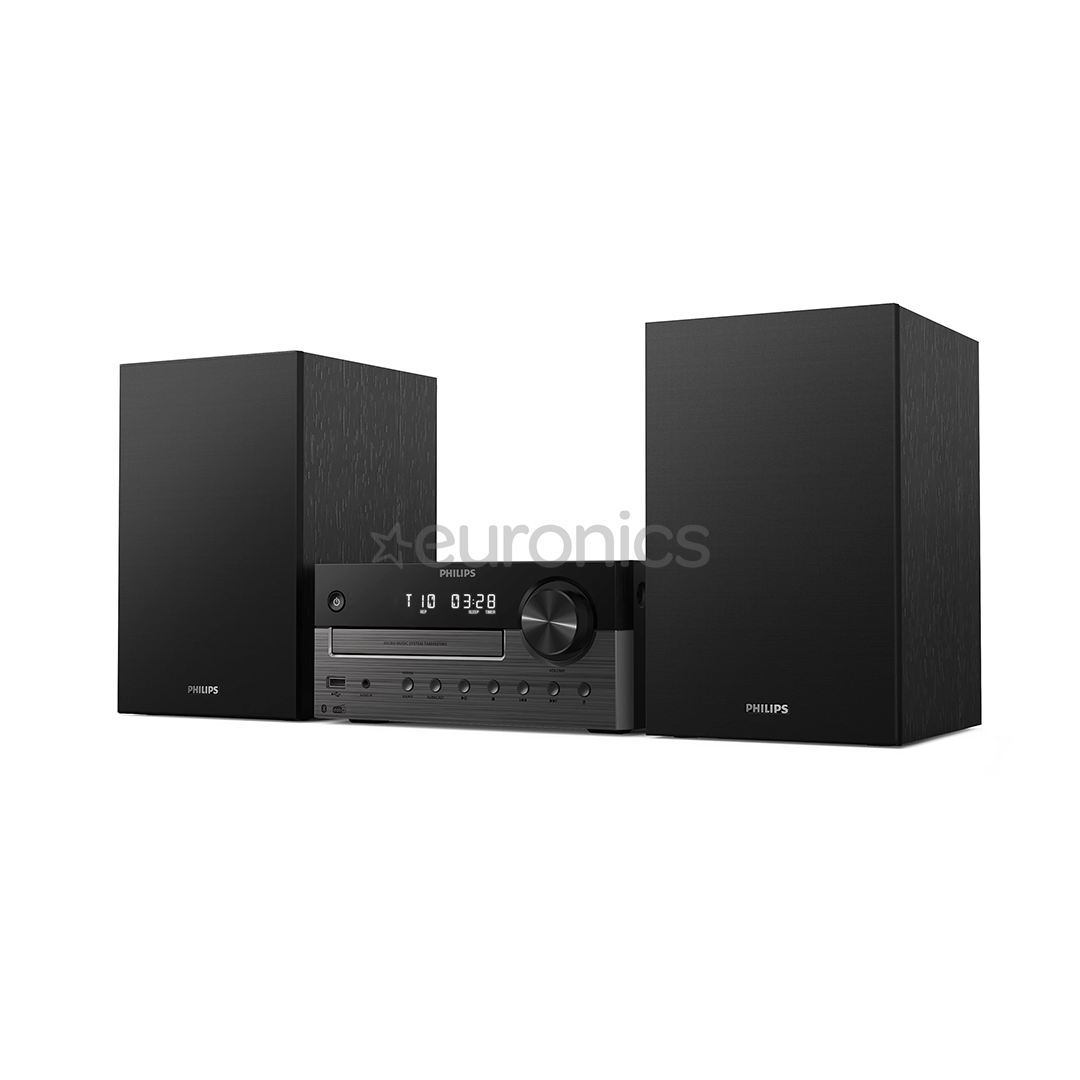 Philips TAM4505M2 Micro Music System, 2.0, must - Muusikakeskus