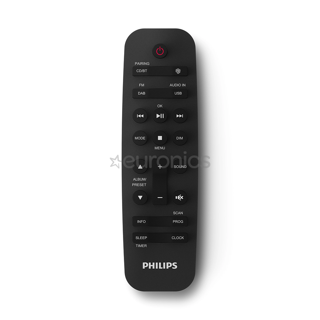 Philips TAM4505M2 Micro Music System, 2.0, must - Muusikakeskus