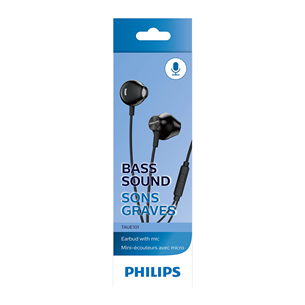 Philips TAUE101, черный - Наушники