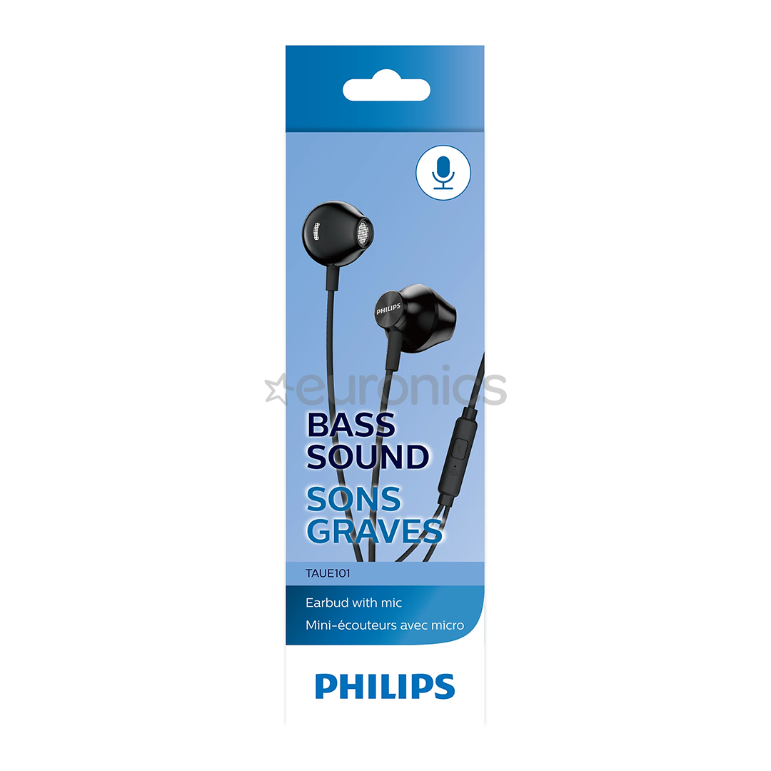 Philips TAUE101, черный - Наушники