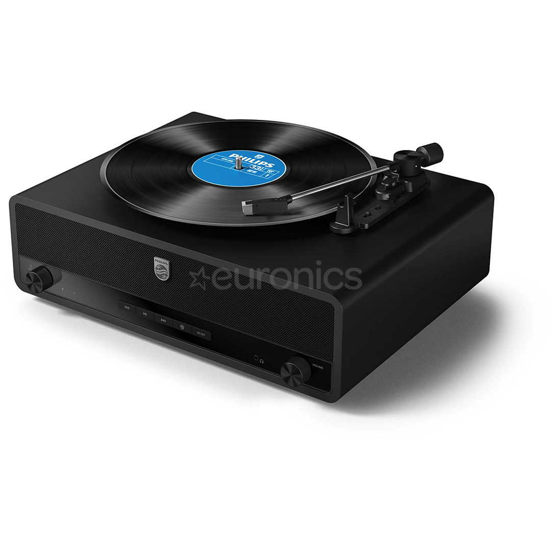 Philips Century The Stevie, черный - Виниловый проигрыватель