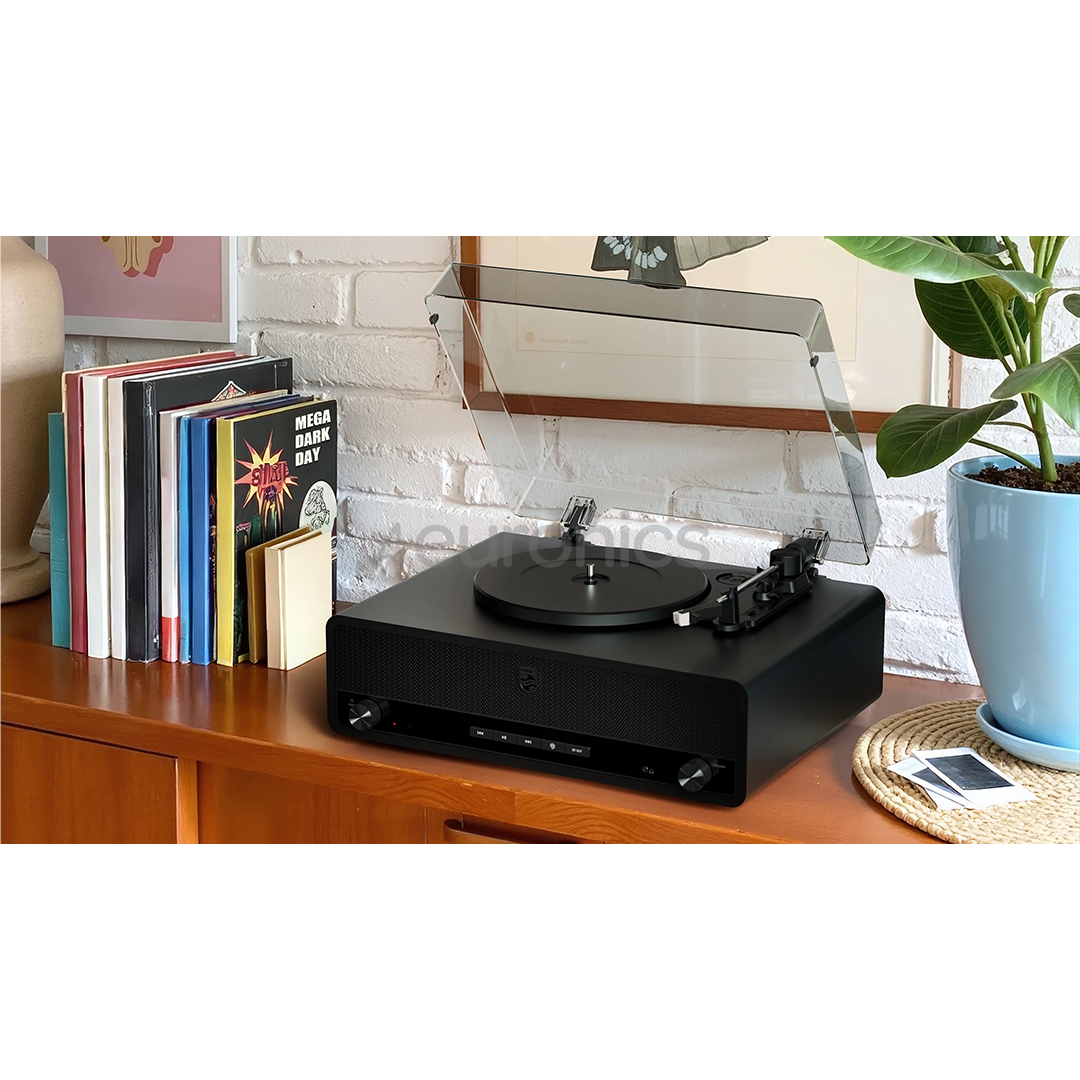 Philips Century The Stevie, black - Turntable