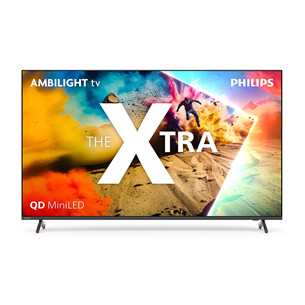 Philips MLED950 The Xtra, 75'', 4K UHD, QD Mini LED, black - TV