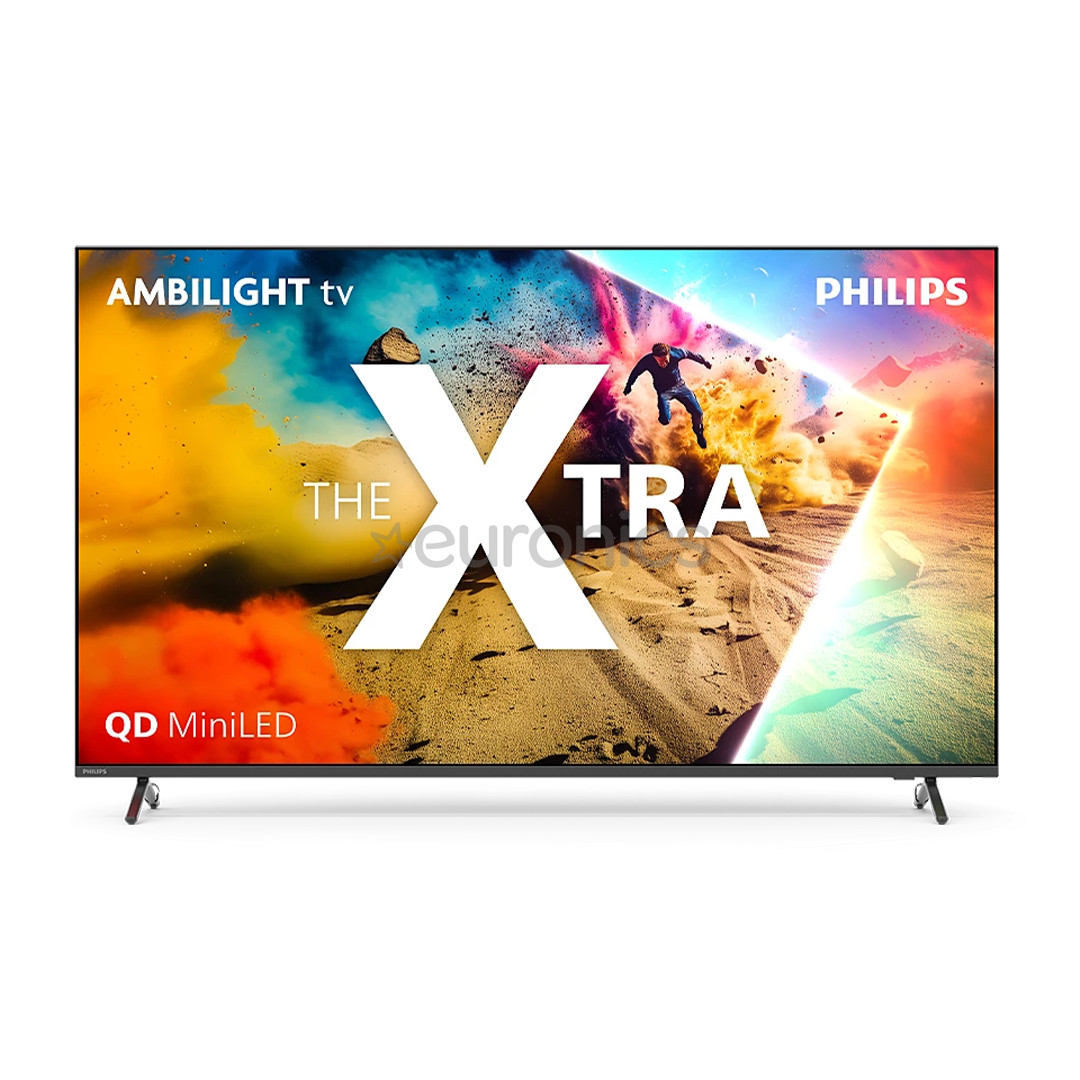 Philips MLED950 The Xtra, 75'', 4K UHD, QD Mini LED, must - Teler