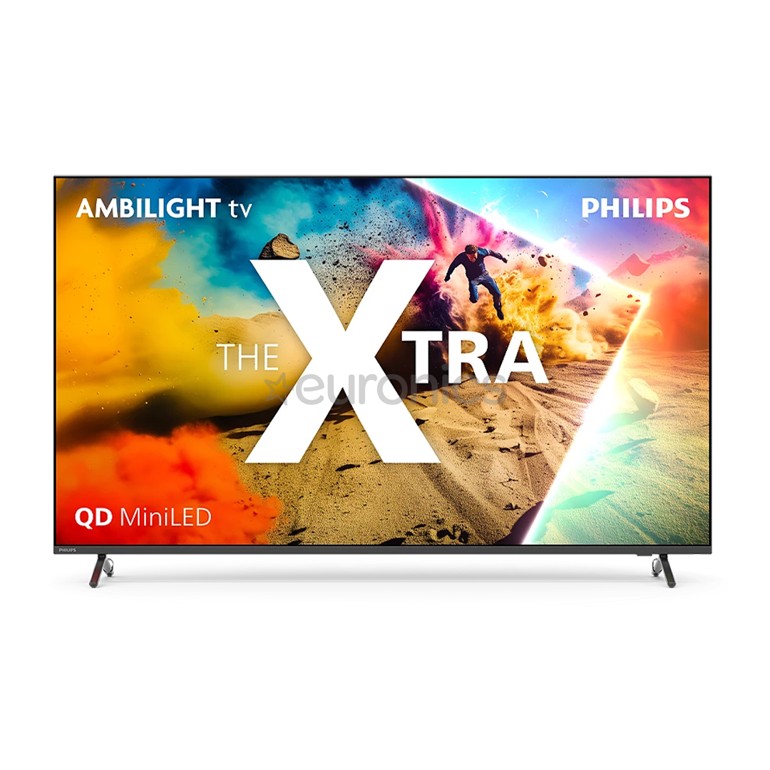 Philips MLED950 The Xtra, 77'', 4K UHD, QD Mini LED, must - Teler
