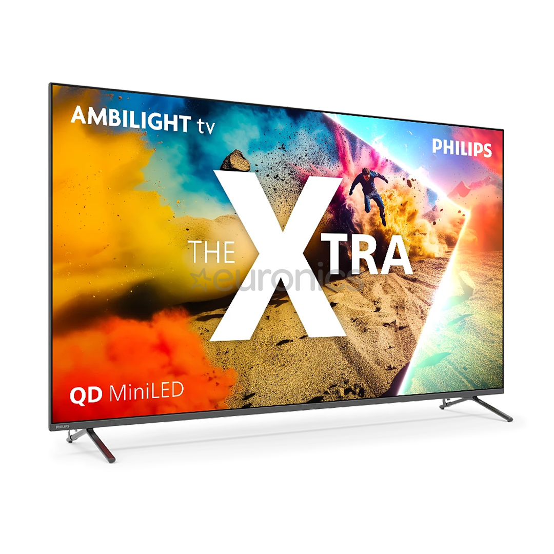 Philips MLED950 The Xtra, 77'', 4K UHD, QD Mini LED, must - Teler