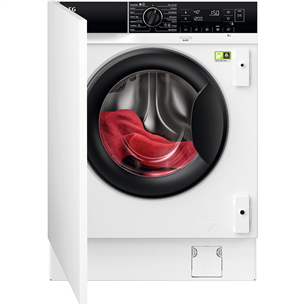 AEG 8000 Series PowerCare, 8 кг, глубина 55,3 см, 1400 об/мин - Интегрируемая стиральная машина L8FBE48SCI