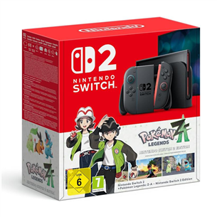Nintendo Switch 2 Pokemon Legends: Z-A Bundle, black - Console bundle