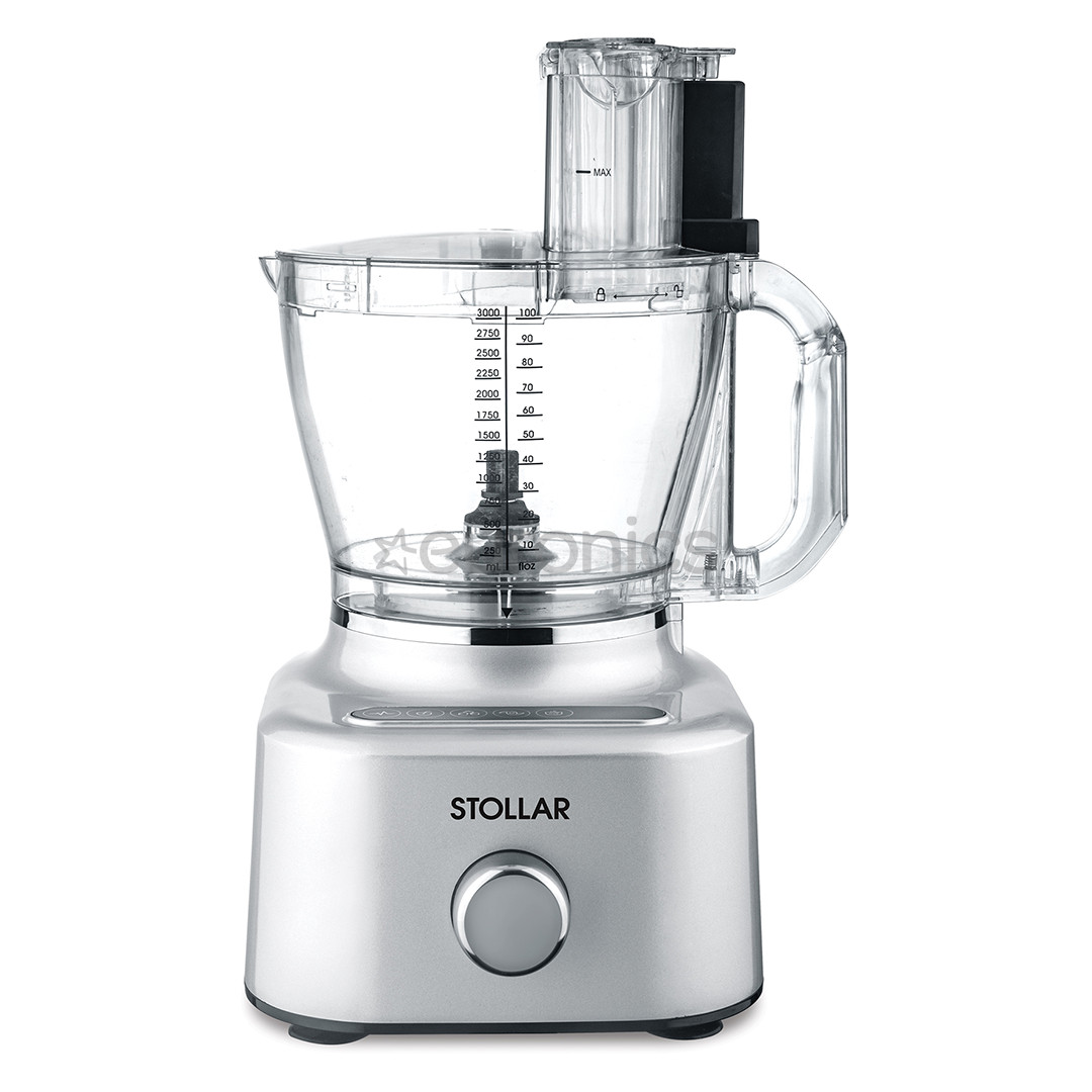 Stollar the Multi Food Processor, 1300 W, silver - Food processor