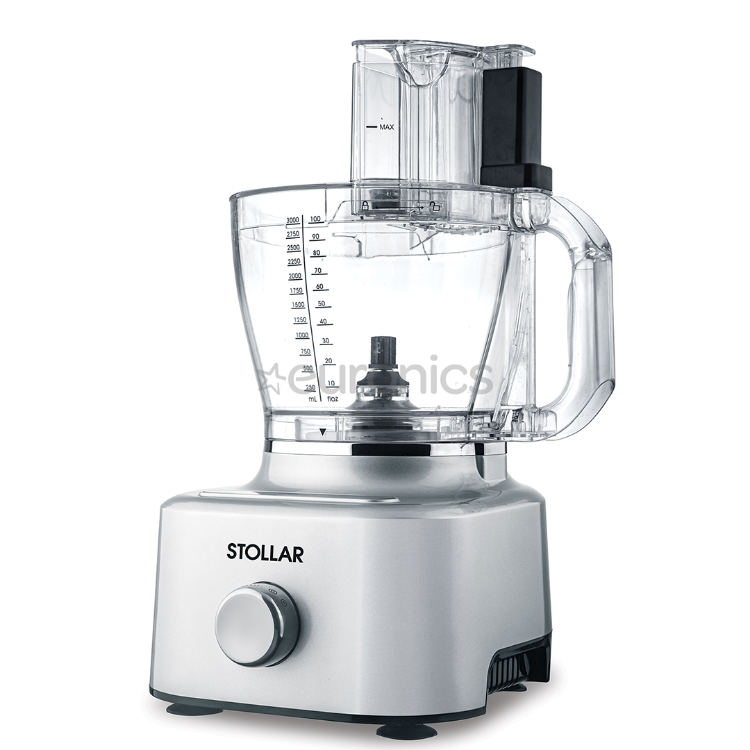 Stollar the Multi Food Processor, 1300 Вт, серебристый - Кухонный комбайн