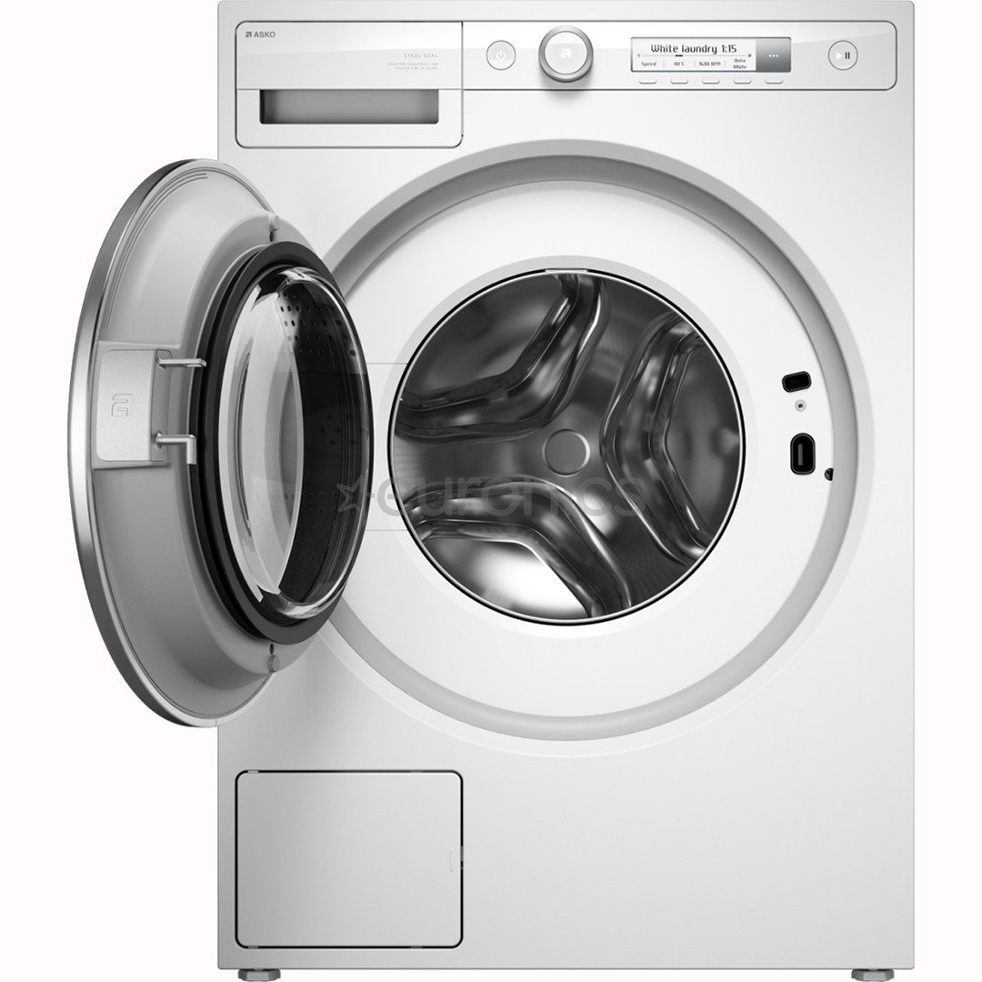 Asko, 9 kg, sügavus 57.2 cm, 1600 p/min - Eestlaetav pesumasin