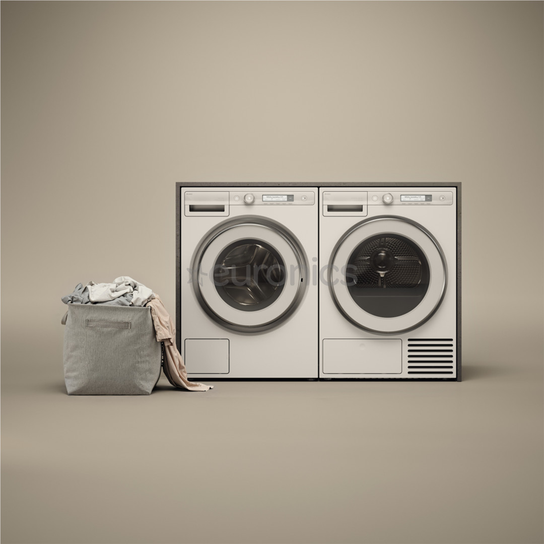 Asko, 9 kg, sügavus 57.2 cm, 1600 p/min - Eestlaetav pesumasin