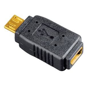 Переходник micro USB - mini USB, Hama