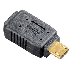 Переходник micro USB - mini USB, Hama