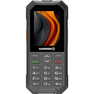 HAMMER 6 LTE, must - Mobiiltelefon