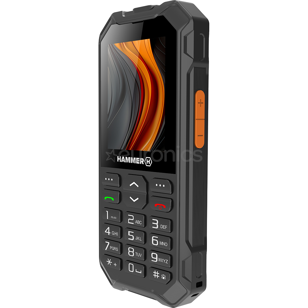 HAMMER 6 LTE, must - Mobiiltelefon