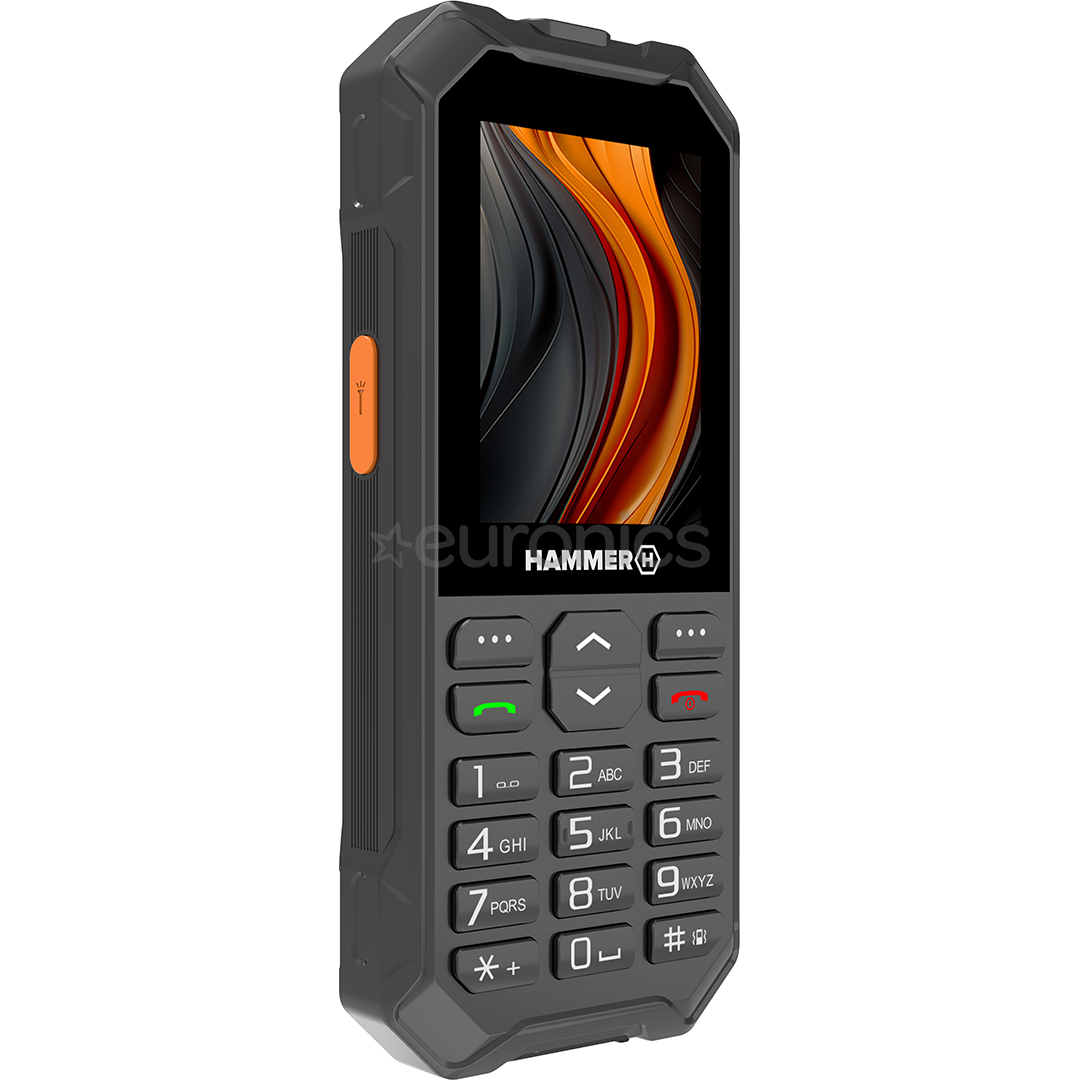 HAMMER 6 LTE, must - Mobiiltelefon