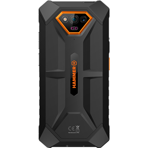 HAMMER Iron V, 6GB, 64GB, oranž - Nutitelefon