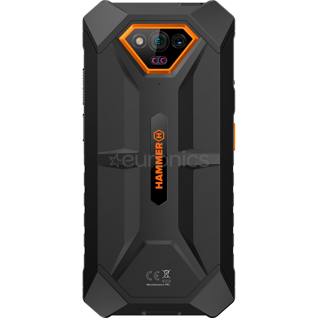 HAMMER Iron V, 6GB, 64GB, oranž - Nutitelefon