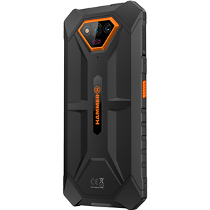 HAMMER Iron V, 6GB, 64GB, oranž - Nutitelefon