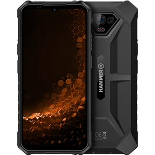 HAMMER Iron V, 6GB, 64GB, black - Smartphone