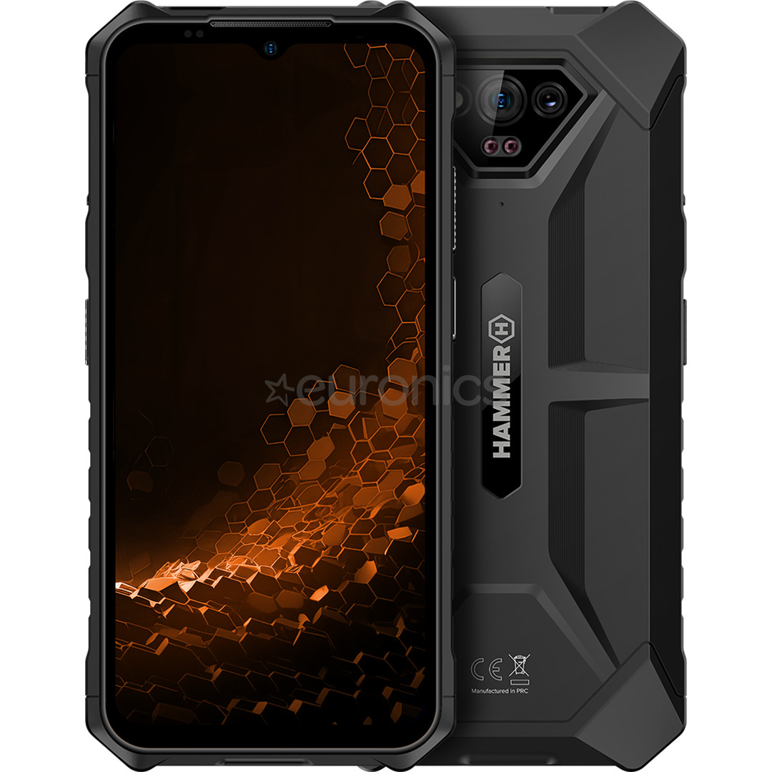 HAMMER Iron V, 6 ГБ, 64 ГБ, черный - Смартфон