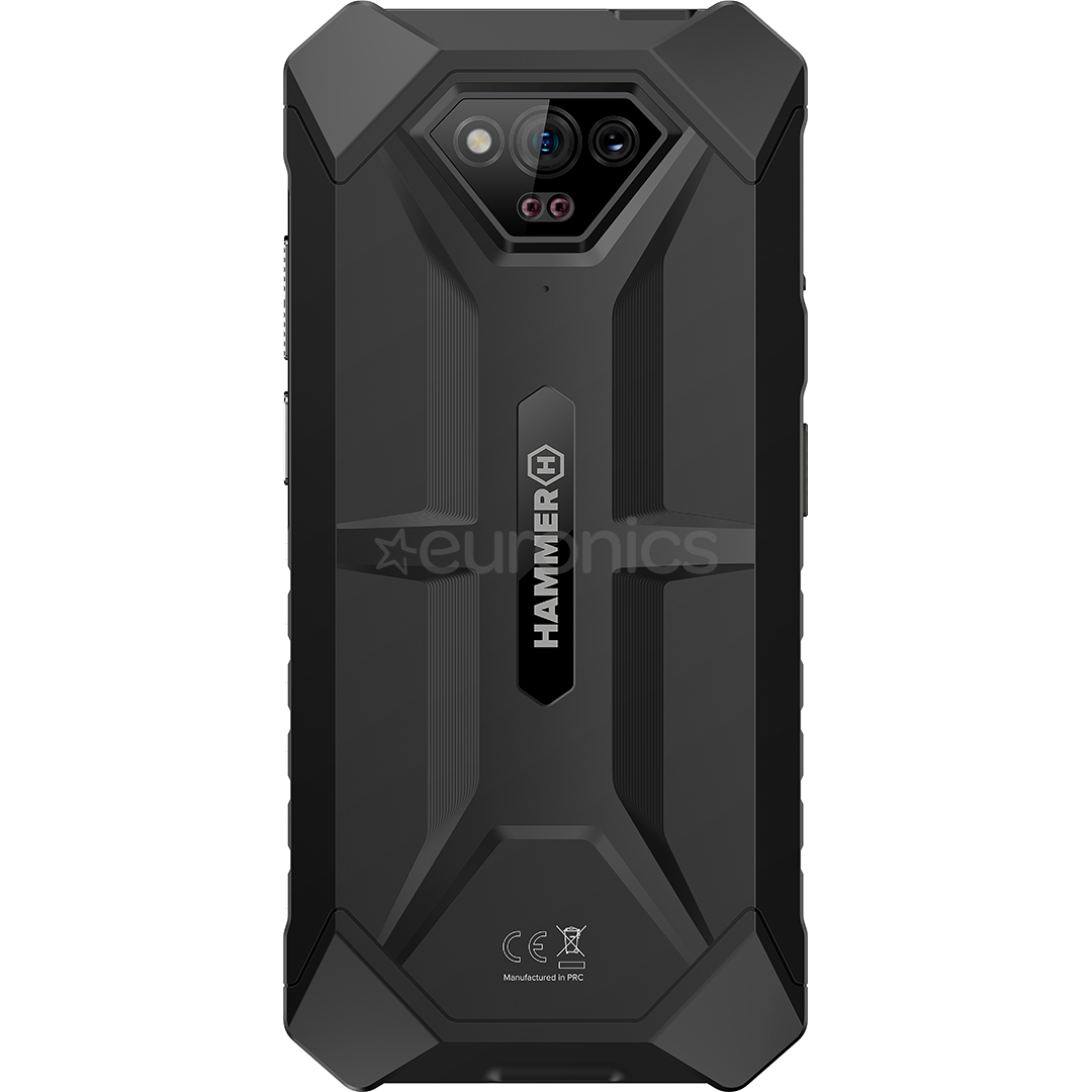 HAMMER Iron V, 6GB, 64GB, black - Smartphone